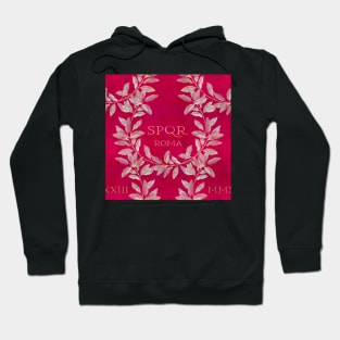 Rome SPQR 2023 repeating pattern Hoodie